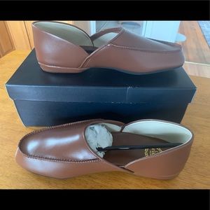 L.B. Evan’s (1804) Chicopee Leather Slipper. Brand new condition, never worn